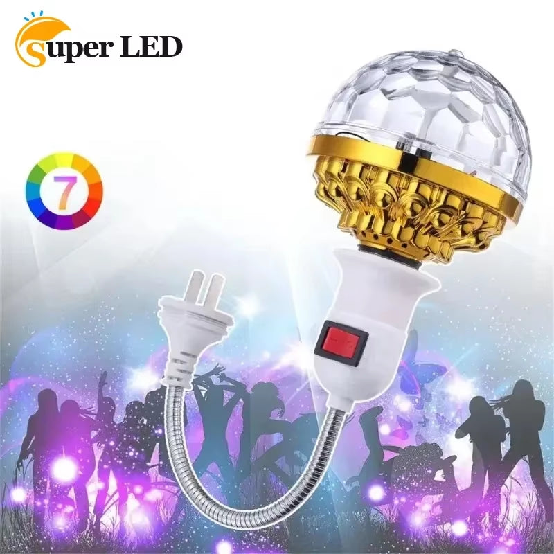 LED Romantic Magic Crystal Ball Lamp 