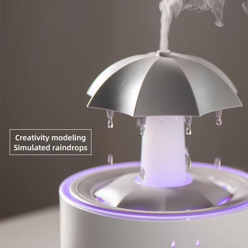 Umbrella Water  Essential Oil Diffuser with Colorful Lighting