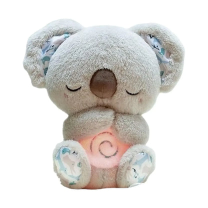 Kawaii Stitch Plush Doll - Soothing Musical Baby Sleep Companion with Light and Air Bag