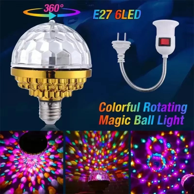 LED Romantic Magic Crystal Ball Lamp 